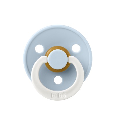 Tétine Colour Glow Bibs Taille 2 - Baby Blue Glow