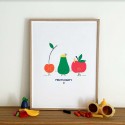 Affiche Fruits party - Mariisore