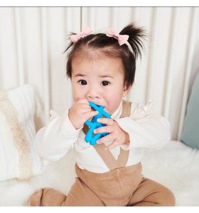 Anneau de dentition Singe Bleu - Matchstick Monkey