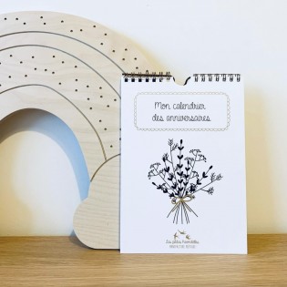 Calendrier perpétuel des anniversaires - Les Petites Hirondelles
