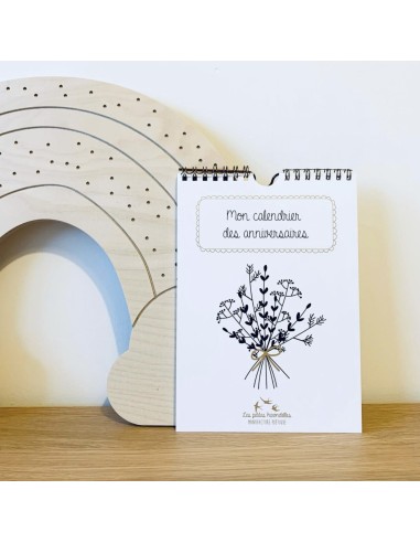 Calendrier perpétuel des anniversaires - Les Petites Hirondelles