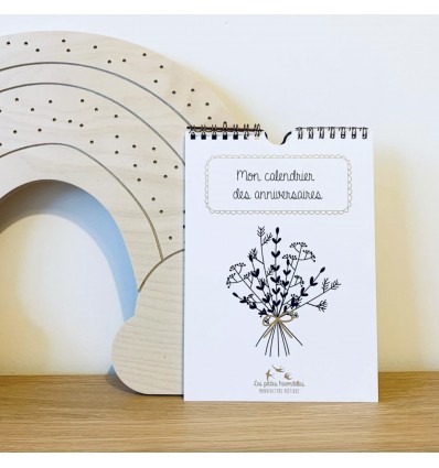Calendrier perpétuel des anniversaires - Les Petites Hirondelles