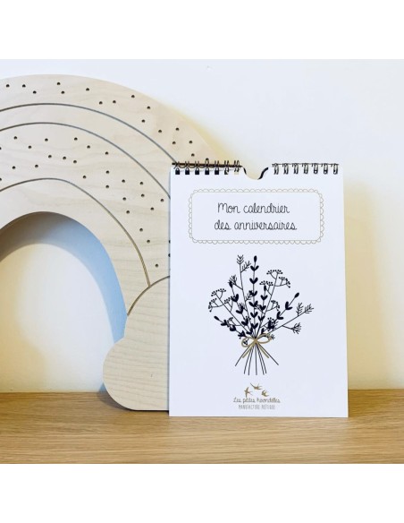 Calendrier perpétuel des anniversaires - Les Petites Hirondelles