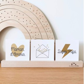 Carte Feuilles de chêne - Les Petites Hirondelles 2