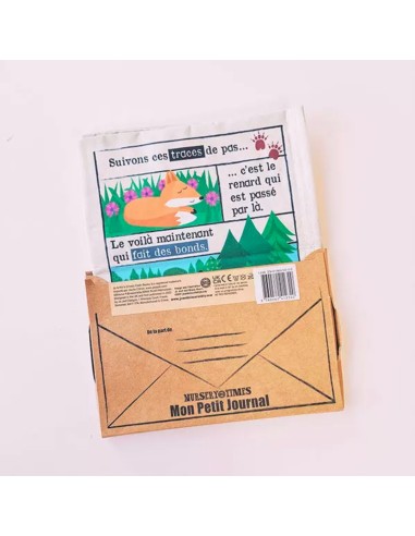 Livre d'éveil à froisser "Forêt" - Mon Petit Journal