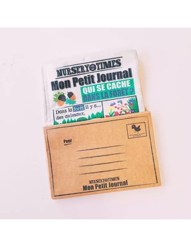 Livre d'éveil à froisser "Forêt" - Mon Petit Journal