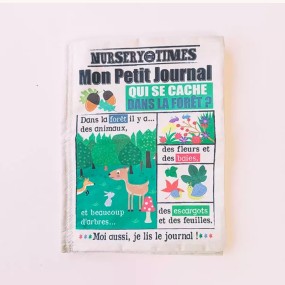 Livre d'éveil à froisser "Forêt" - Mon Petit Journal 2