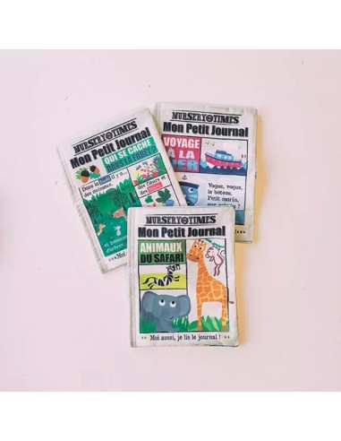 Livre d'éveil à froisser "Forêt" - Mon Petit Journal