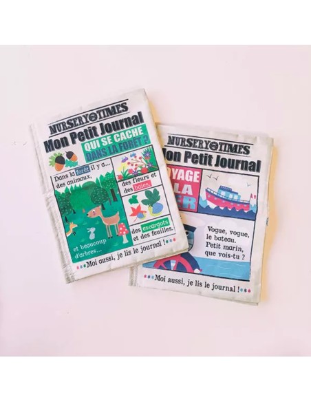 Livre d'éveil à froisser "Forêt" - Mon Petit Journal