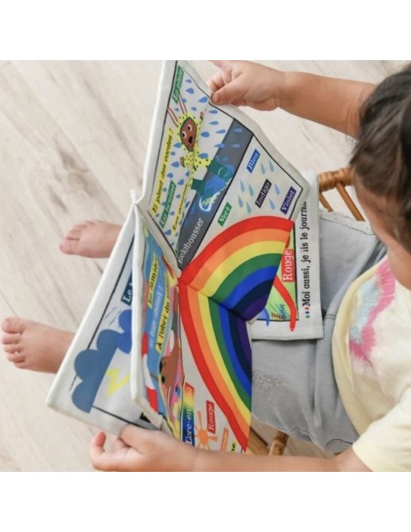 Livre d'éveil à froisser "La météo" - Mon Petit Journal