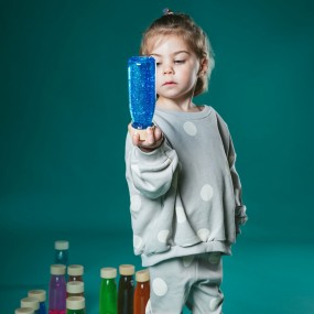 Bouteille sensorielle float Blue - Petit Boum 2