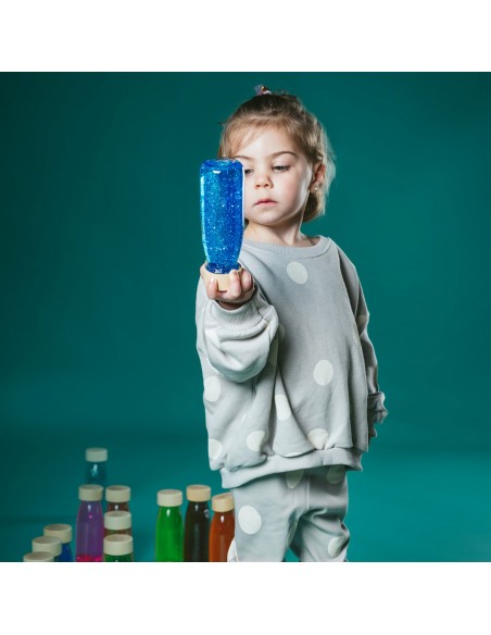 Bouteille sensorielle float Blue - Petit Boum