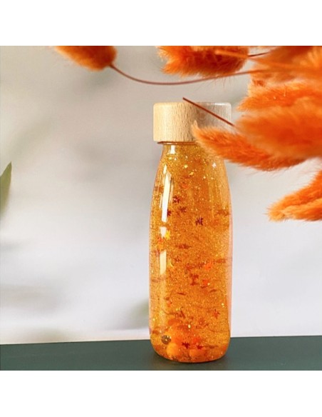 Bouteille sensorielle float Curcuma - Petit Boum