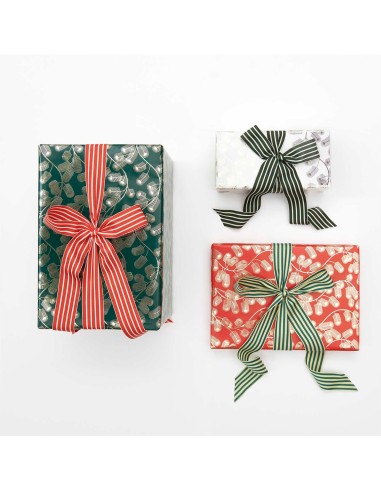 Papier cadeau Branche Sapin Blanc - Rico Design