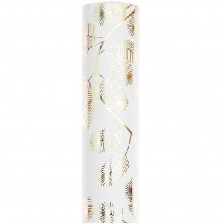 Papier cadeau Branche Sapin Blanc - Rico Design