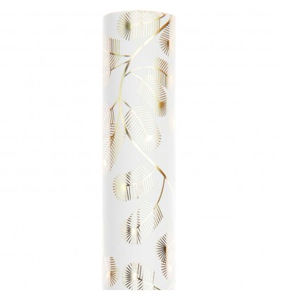 Papier cadeau Branche Sapin Blanc - Rico Design