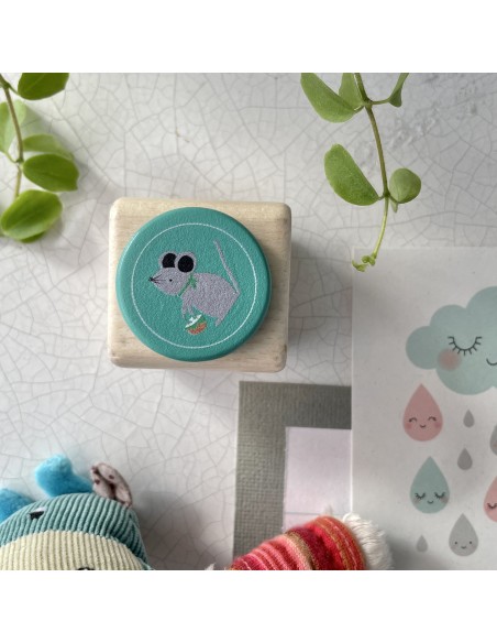 Boîte à dents Petite Souris en forme de dent