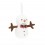 Peluche festive folly bonhomme de neige - Jellycat