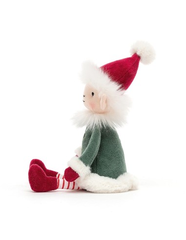 Peluche Leffy Elfe de Noël (S) - Jellycat