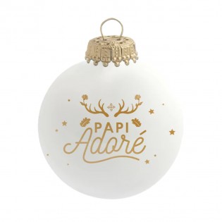 Boule de Noël Papi adoré - Baubels