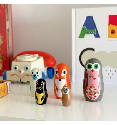 Matryoshka animaux 2 Ingela Arrhenius