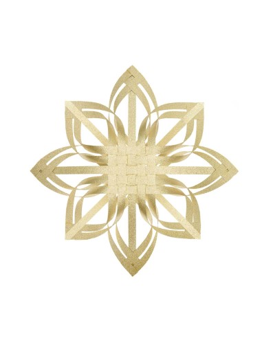 Etoile dorée à fabriquer - Rico Design