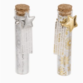 Fiole en verre décoration de Noël - Out Of The Blue