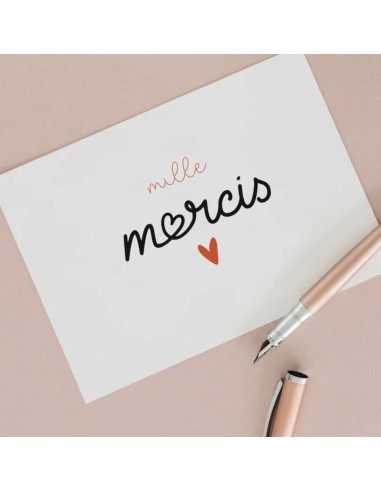 Carte Mille Mercis - My Lovely Thing