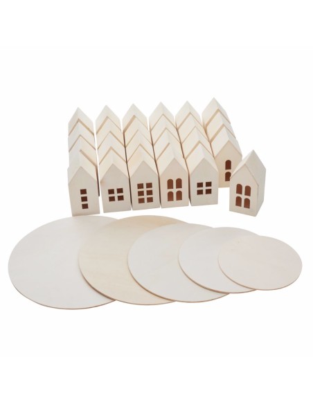 Calendrier de l'Avent Maisons en bois - Rico Design