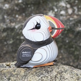 Eugy puzzle Macareux 3D en carton 2