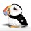 Eugy puzzle Macareux 3D en carton