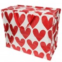 Grand sac de rangement Coeurs rouges - Rex London