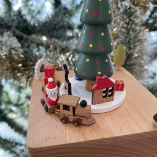 Boite à musique en bois Noël - Protocol 2