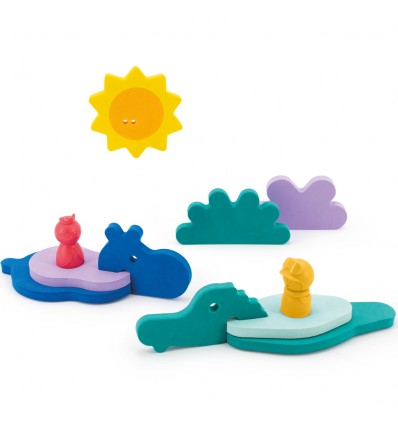 Puzzle de bain Dans la jungle - Quutopia