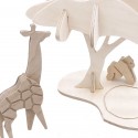 Les animaux de la savane à construire - Manufacture en Famille