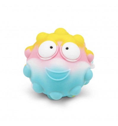 Balle pop it yeux écarquillés