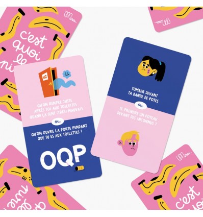 Jeu C'est quoi le pire ? - Minus Editions