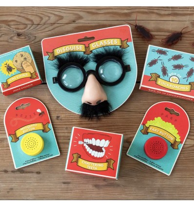 Lunettes avedc moustache - Rex