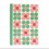Carnet A5 Fleurs roses et vertes - Rex London