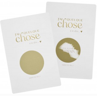 Carte à gratter "Veux tu être parrain" - Zakuw