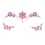 Diamants autocollants pour le visage - DAM