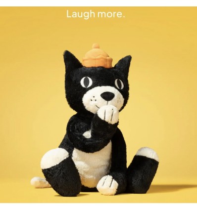 Peluche Chat Jack M- Jellycat