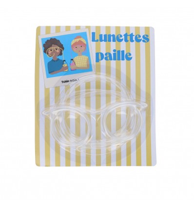 Lunettes pailles