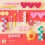 Set de 4 barrettes fleurs
