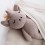 Hochet Licorne rose - Konges Slojd
