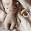 Hochet Licorne rose - Konges Slojd