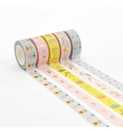 Masking tape floral Futschikato - Rico Design