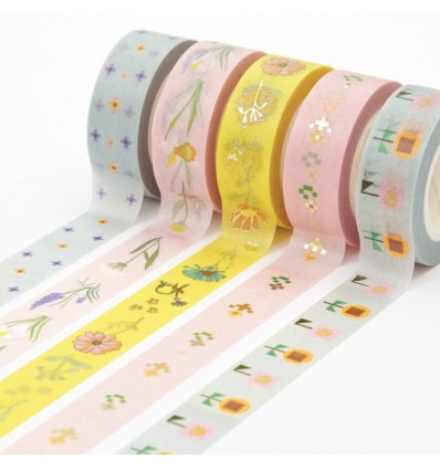 Masking tape floral Futschikato - Rico Design