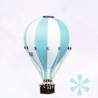 Montgolfière turquoise (M) - Superballoon