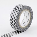 Masking Tape Pois noir